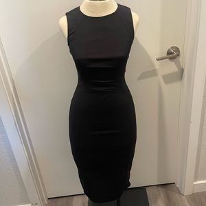 NWT H&M Sleeveless Black Dress